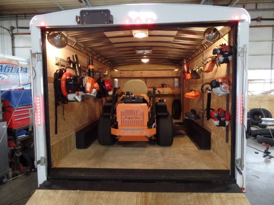 New 2026 Haul About Trailers 8.5x20 Landscape Model Cargo / Enclosed Trailer