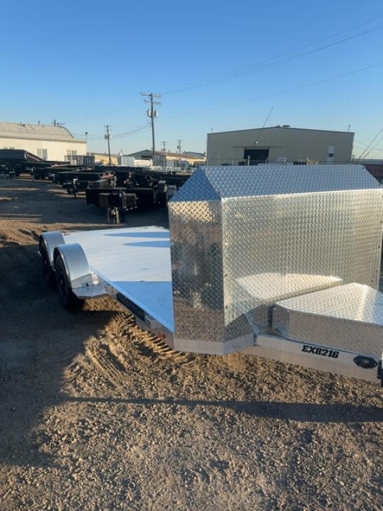 New 2027 Aluma EX8216-TA-EL-R-RTD Utility Trailer