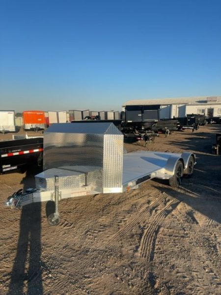 New 2027 Aluma EX8216-TA-EL-R-RTD Utility Trailer