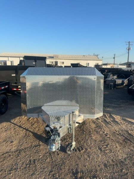 New 2027 Aluma EX8216-TA-EL-R-RTD Utility Trailer