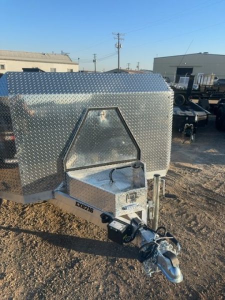 New 2027 Aluma EX8216-TA-EL-R-RTD Utility Trailer