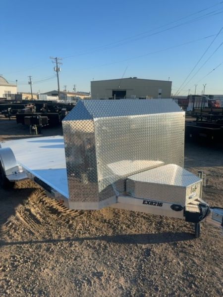 New 2027 Aluma EX8216-TA-EL-R-RTD Utility Trailer