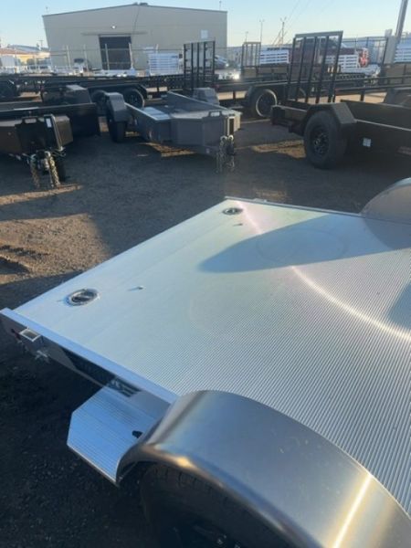 New 2027 Aluma EX8216-TA-EL-R-RTD Utility Trailer
