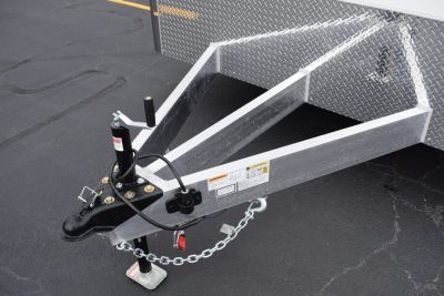 New INTECH 8.5x24 LITE SERIES ALL ALUMINUM CAR HAULER W/ Full Escape Door