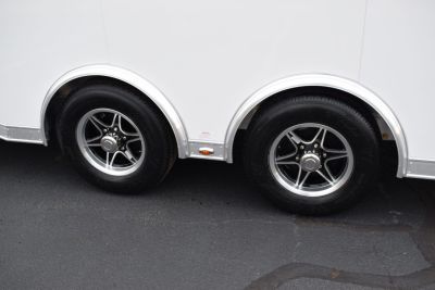 New INTECH 8.5x24 LITE SERIES ALL ALUMINUM CAR HAULER W/ Full Escape Door