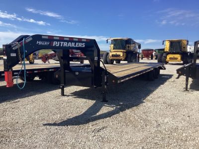 New 2027 PJ Trailers 30’ GN Flatbed Trailer