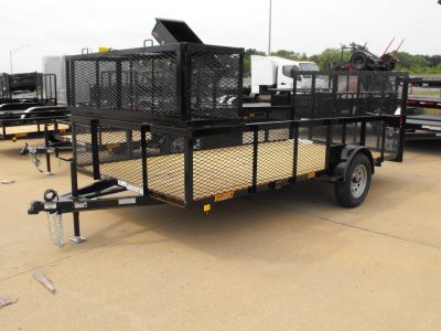 New Landscape Trailer 83 X 14 Weed Eater Racks With Toolbox