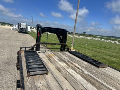 Used 2023 Stryker Trailers 8'6" x 40' GN Flatbed Trailer