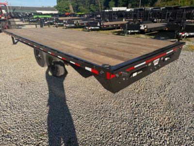 New Load Trail Deck-Over 102x24 14K BP- Gun Metal Gray