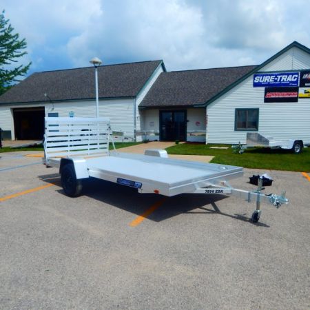 New 2027 Aluma 7814ESA-S-TG Utility Trailer