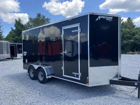 New 2027 Homesteader Trailer 7x16 IH (7FT HT) (BARN DOORS) 10K GVWR .80 POLYCORE Cargo / Enclosed Trailer