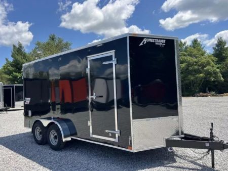 New 2027 Homesteader Trailer 7x16 IH (7FT HT) (BARN DOORS) 10K GVWR .80 POLYCORE Cargo / Enclosed Trailer