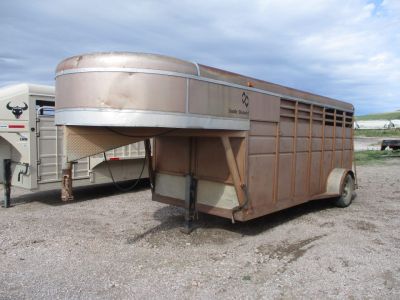 Used 1991 Double D Stock Stock / Stock Combo Trailer