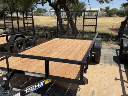 New 2026 Top Hat Trailers DSP Utility Trailer