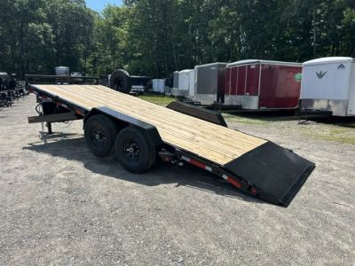 New 2026 Quality Steel and Aluminum 7X20 Power TILT Load , 14,000 lb. GVWR Equipment Trailer