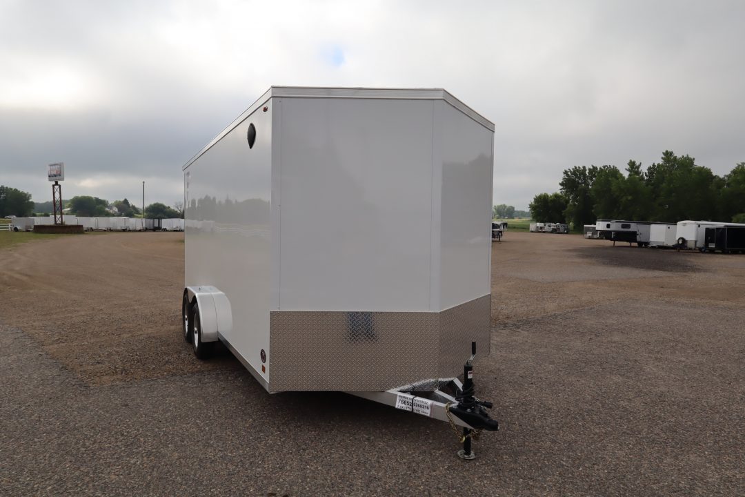 New 2027 Legend Trailers 7.5x18 Thunder V-Nose Cargo / Enclosed Trailer