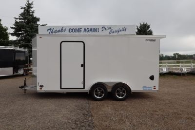 New 2027 Legend Trailers 7.5x18 Thunder V-Nose Cargo / Enclosed Trailer