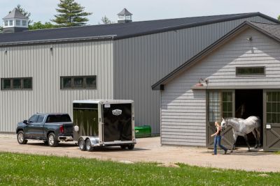 New 2026 Frontier Trailers Colt Big Sky Combo/Slant Load Series 2 Horse Trailer