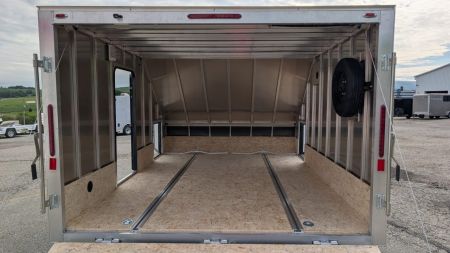 New 2027 Legend 8.5 x 13 Sport Light ALUMINUM Snowmobile/Cargo Trailer