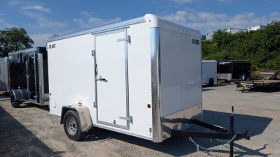 New 2026 Car Mate 6x12 Custom Cargo Trailer w/ Barn Doors