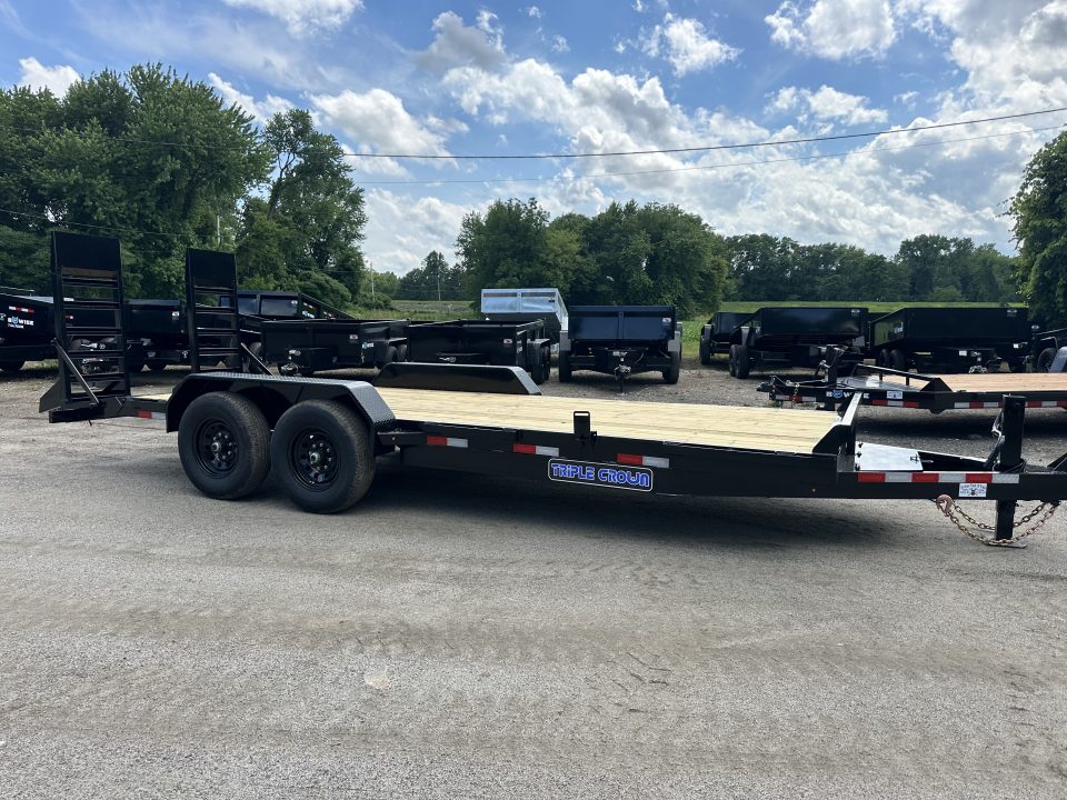 New 2026 TRIPLE CROWN 7' x 20' 14k Equipment Trailer