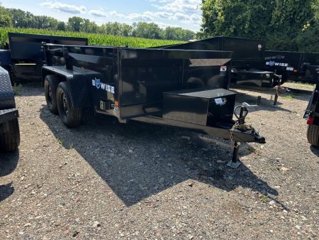 New 2027 BWISE 6x10 Dump with Ramps Barn doors