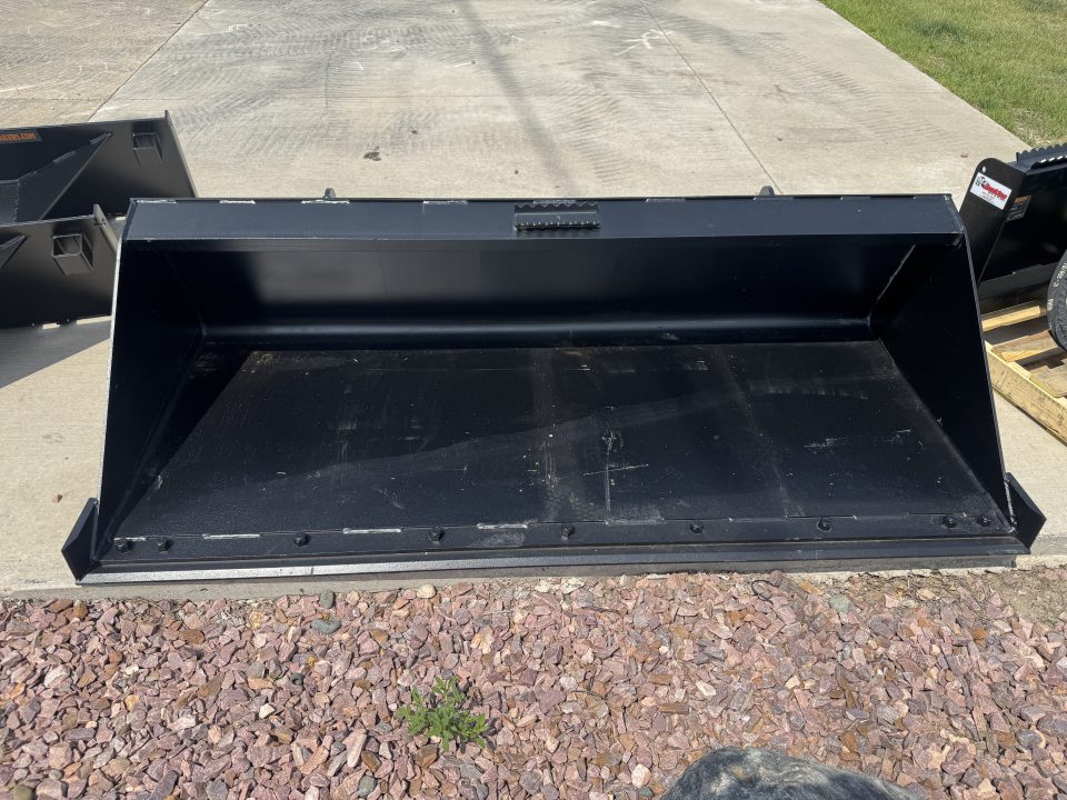 New 2026 Jenkins Iron and Steel 84" Dirt Bucket Attachment