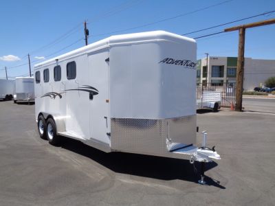 New 2027 Trails West ADVENTURE MX II 4H Horse Trailer *On Order*