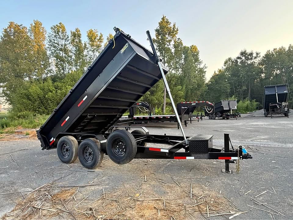 New 2026 Oak Ridge 7x16x2 16k Dump Trailer
