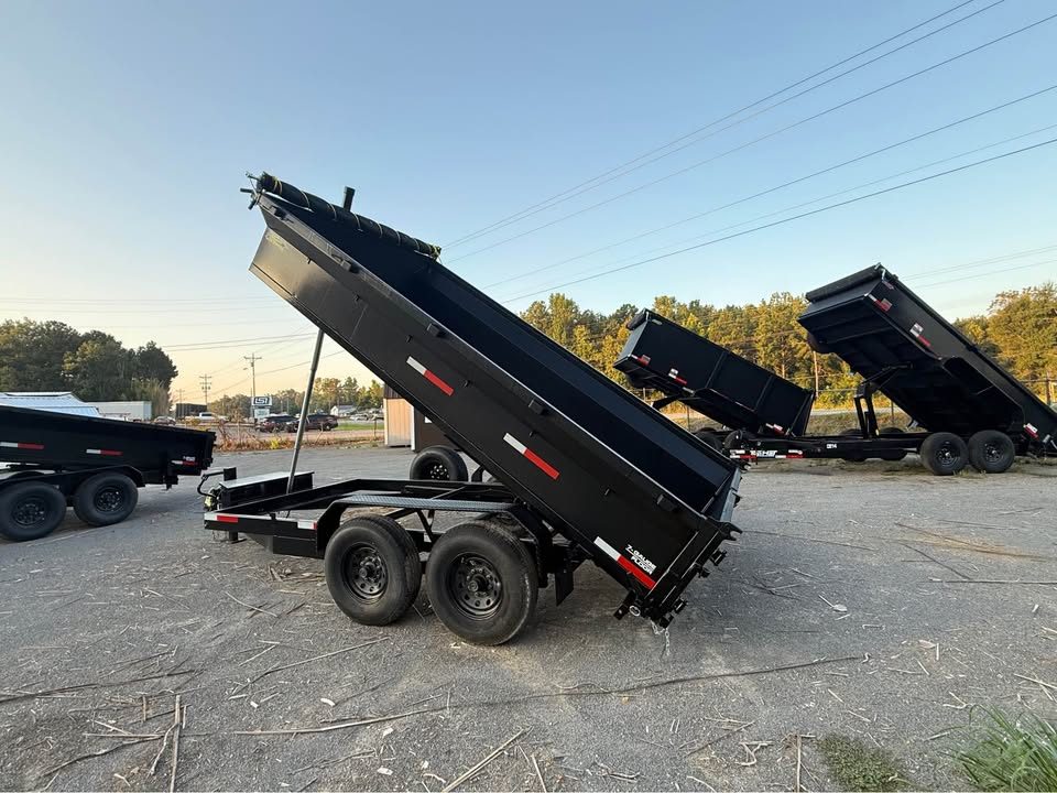 New 2026 Oak Ridge 7x16x2 16k Dump Trailer