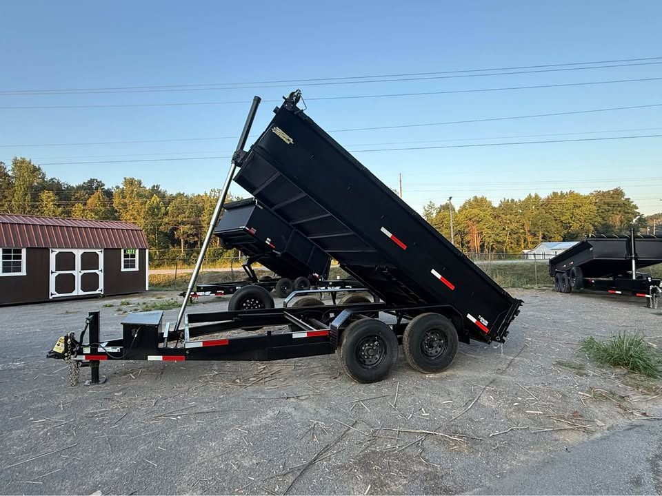 New 2026 Oak Ridge 7x16x2 16k Dump Trailer