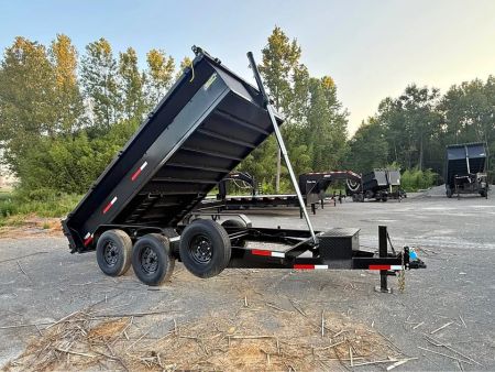 New 2026 Oak Ridge 7x16x2 16k Dump Trailer
