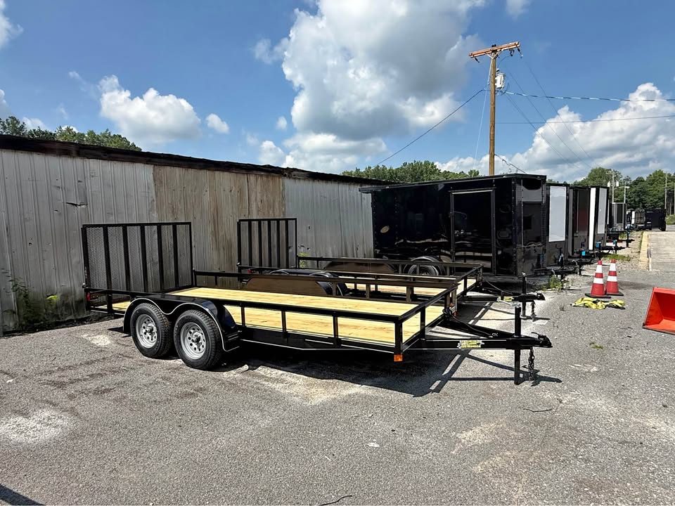 New 2026 Oak Ridge 7x16TA Utility Trailer