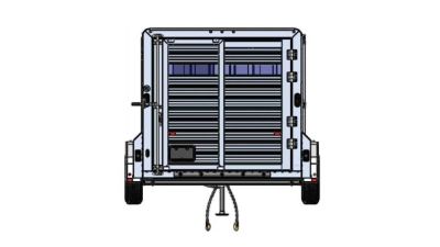 New 2026 Frontier Trailers Livestock Lite 14' 7" Bumper Pull Series Horse Trailer