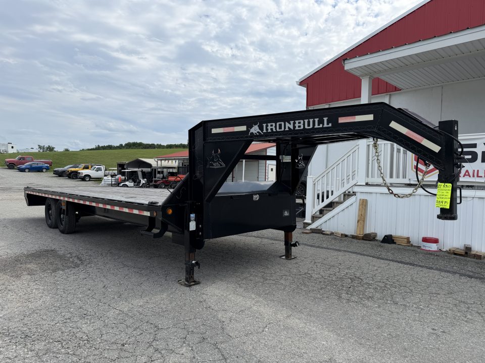 Used USED 2022 Norstar 25' Gooseneck w/ UNDERBODY RAMPS