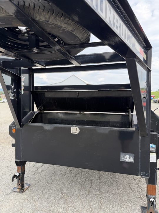 Used USED 2022 Norstar 25' Gooseneck w/ UNDERBODY RAMPS
