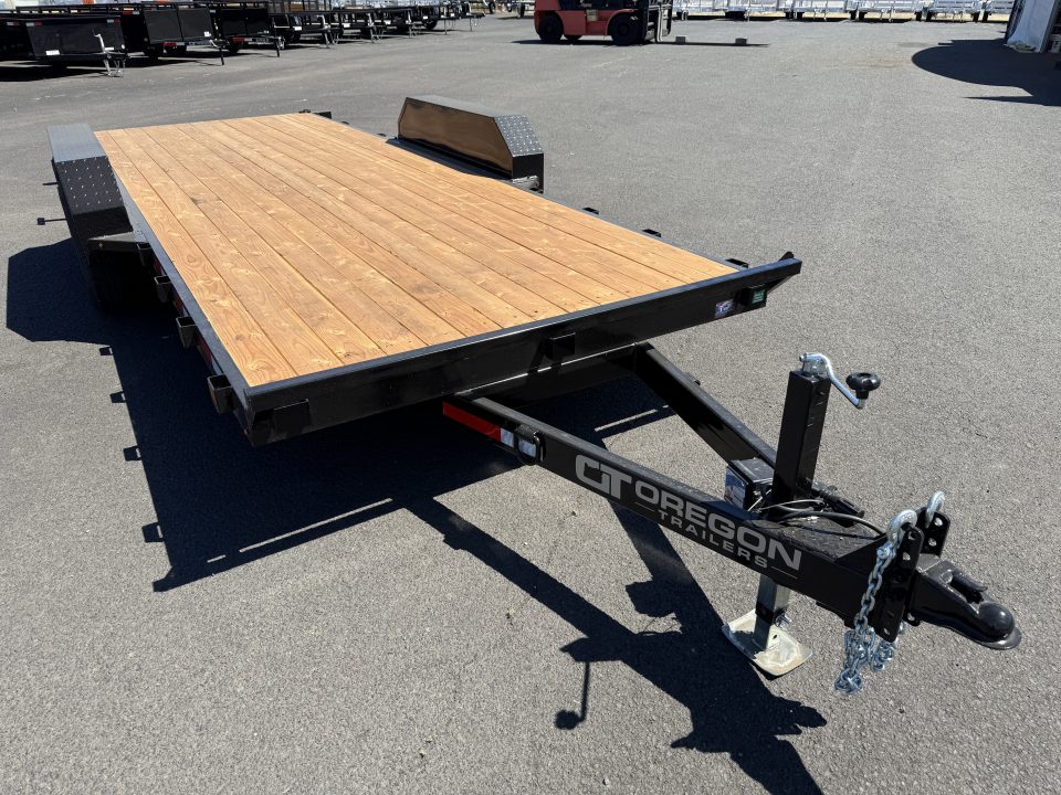 New 2026 Eagle 7x18 Tilt Trailer w/ Removable Fender 10K GVWR