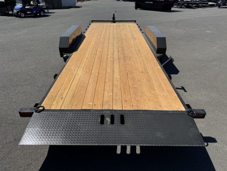 New 2026 Eagle 7x18 Tilt Trailer w/ Removable Fender 10K GVWR