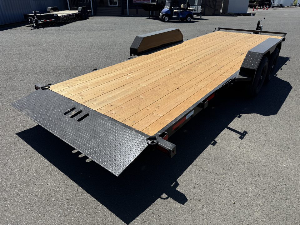 New 2026 Eagle 7x20 Tilt Trailer w/ Removable Fender 10K GVWR