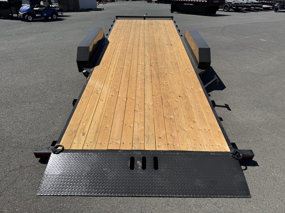 New 2026 Eagle 7x20 Tilt Trailer w/ Removable Fender 10K GVWR
