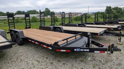 New 2027 BWise 20' Lo Pro Equipment Hauler w/ No Dove