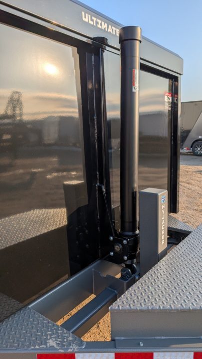 New 2027 BWise 6'10" x 14 HD Ultimate Front Telescopic Dump Trailer w/ Hydraulic Double Acting Gate