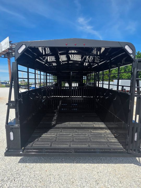 8×24 Horse Livestock Trailer photo 9