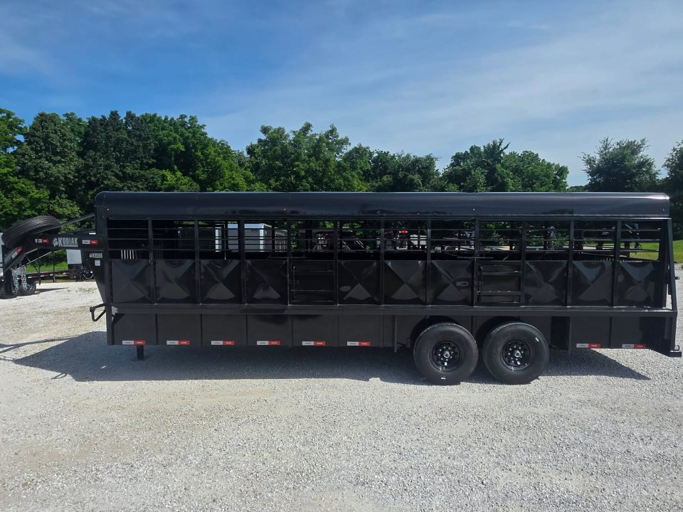 8×24 Horse Livestock Trailer photo 6