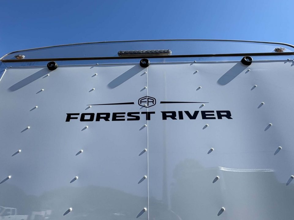 New CARGO 2027 FOREST RIVER CONTINENTAL TW714TA2 7X14 ENCLOSED TRAILER WHITE RAMP