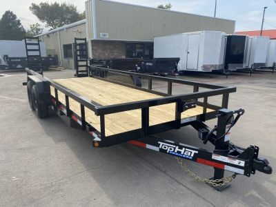 New 2026 Top Hat HT14-20X83-14E-F Equipment Trailer