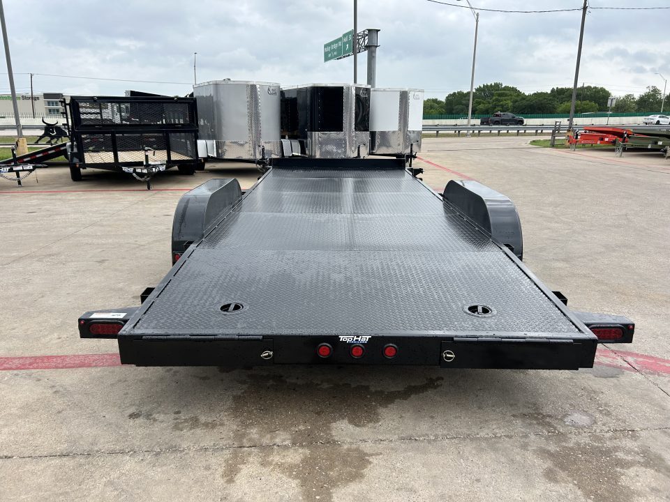 New 2026 Top Hat Trailers RS07 18' x 83" Car Hauler