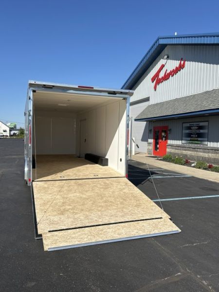 New 2026 Pace American 8.5 X 22 Cargosport Flat Top Bullnose Race 10K