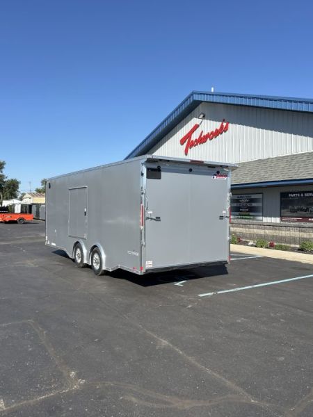 New 2026 Pace American 8.5 X 22 Cargosport Flat Top Bullnose Race 10K