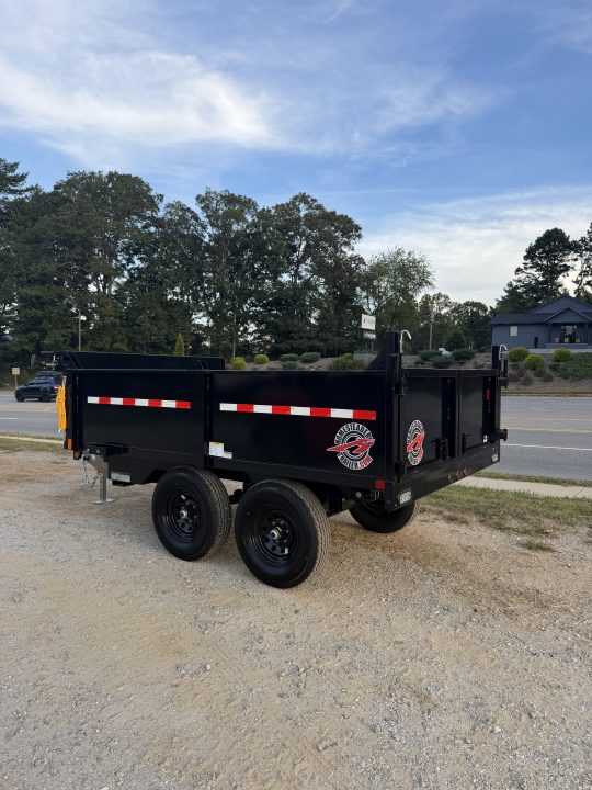New 2027 HOMESTEADER 610MB SERIES/ 6X10 DUMP TRAILER / 5200# Electric Brake Axles / Curb Side Drop Side / Barn Door Rear Gates / Tarp